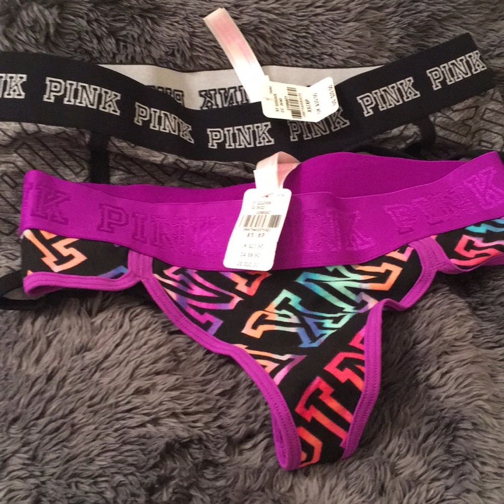 Two pair Victoria secret Pink underwear